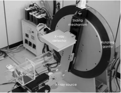 Fig. 2. The zoom-in micro-CT developed at Kyung Hee University.