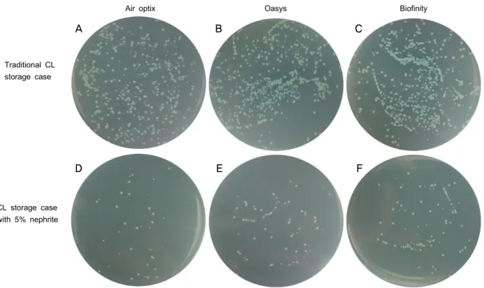 FIgure 3. Representative photographs of bacterial colonies on Luria-Bertani agar plate