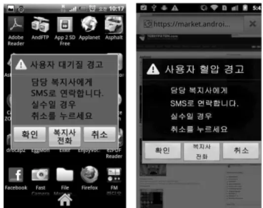 그림  12.  블루투스  확장보드와  스마트폰의  통신 Fig.  12  Bluetooth  expansion  board  and  Smart 