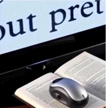 Figure 1. Electronic magnifying device (mouse type).