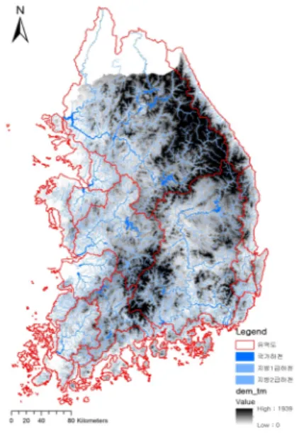 그림 1. The river map