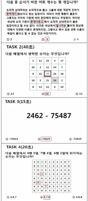 Table 3. Ergonomic issues on computer based MCR