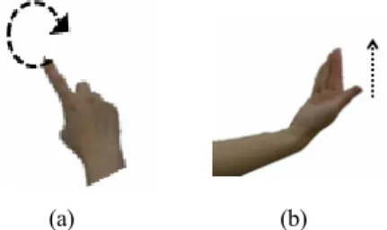 Figure 4. Examples of gesture distinctiveness 