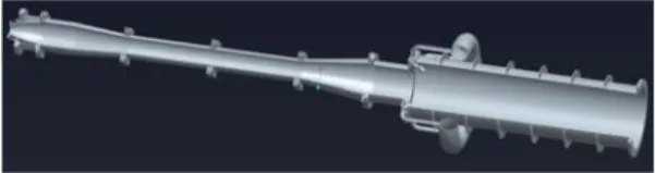 Fig  6.  Sub-scale  Supersonic  Diffuser  Firing  Test  Rig 