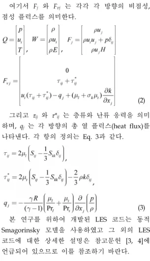 Fig.  3  A  schematic  of  computational  domain 2.3  계산의 검증     벽면  분출이  없는  Region  Ⅰ에서  잘  발달된  난류의  특성을  파악하고  계산의  타당성을  확보 하기  위해  참고문헌  [5]의  실험  및  수치해석  결 과와  비교하여  검증하였다