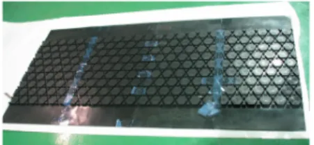 Fig.  10  Lattice  구조물위에  Skin을  입힌  장면 
