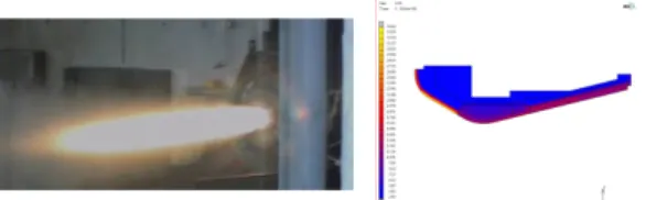 Figure  11  describes  the  rocket  components  and  the  result  of  thermal  analysis.