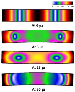 Fig.  9  Comparison  between  FEM  result  based  on  Ref.[19]  and  ours  using  history  of  y-axis  velocity  at  center  point.