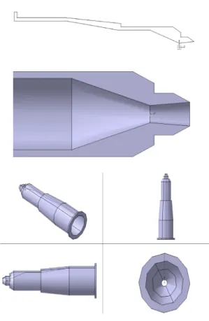 Fig.  5  Nozzle  configuration  of  AUDASS  II  simulator[9].
