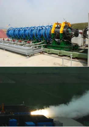 Fig.  10  KM  test  results  (nozzle  expansion  ratio  35).