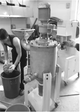 Fig. 8. Comparison  of  separation  effici-  ency (%)  depending  on  the  separ-  ation  methods  in  the  second  separation  test.
