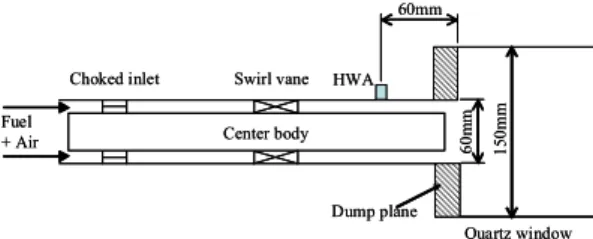 Fig.  1  Schematic  drawing  of  combustor  and  nozzle  assembly