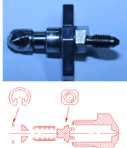Fig. 1 Simplex injector 2.2 가시화