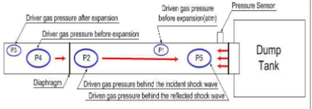 Fig. 1 Schematic diagram of shock tube