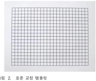 그림 1. 방사형 왜곡 : (a)왜곡이 없는 이상적인 이미지 (b) 배럴 왜곡 (c) 오목 일그러짐