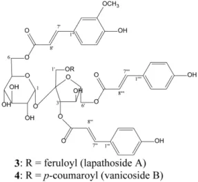 Fig.  1.  Structure  of  compounds  1  –  5  isolated  from  P.  nepalensis.