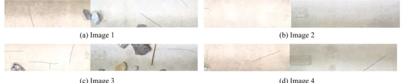 Fig. 11. Average crack length identification rates for non-studied images.