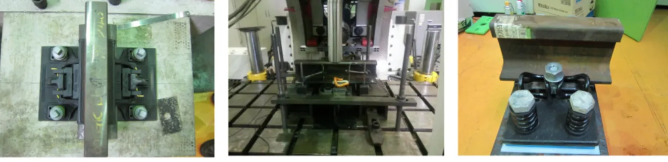 Fig. 2. Test results of dynamic vertical stiffness test of vibration-proof fastening systems.