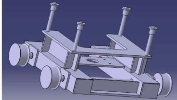 Fig. 1. 3D modeling of the base unit