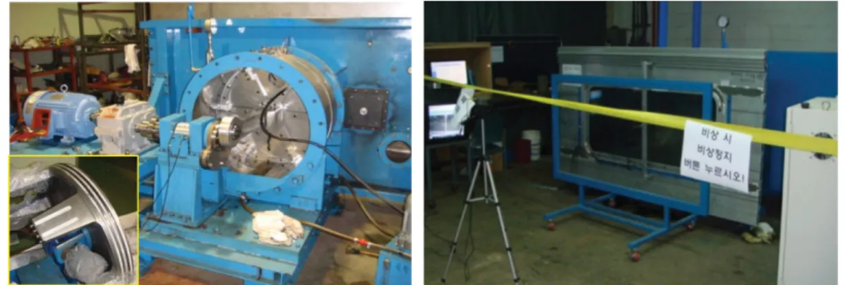 Fig. 5 Photograph of test device (left: under construction, right: developed device) Table 3 Sensor type[2]