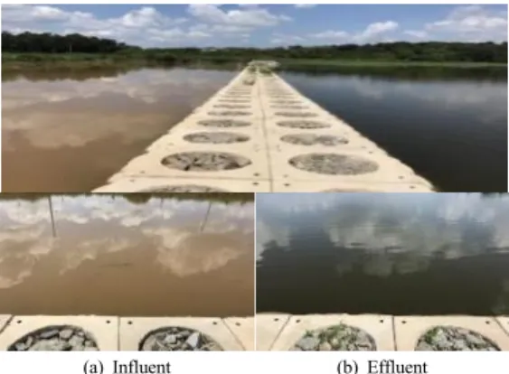 Fig. 2. Secondary dam for water purification