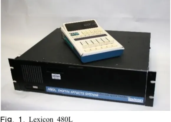 Fig. 4. Audioease Altiverb       2.3 Reverb Type 리버브의  효과를  나타내는  용어  매우  많은데  현재는  다음용어를  공통적으로  사용하고  있다