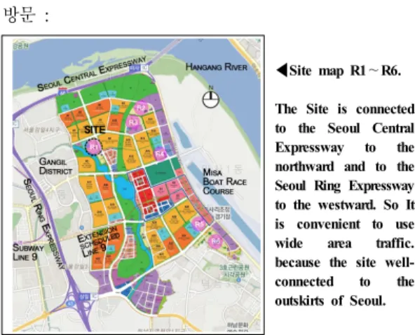 Fig. 1. Land-use planning map of Misa