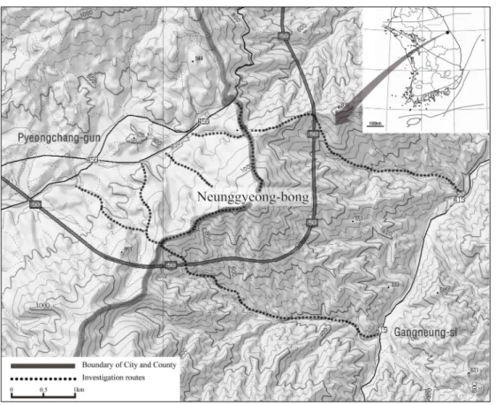 Fig. 1. Map of investigated area in the study.