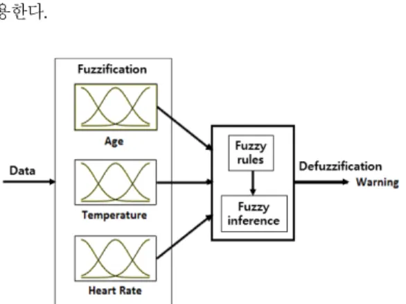Fig. 2.  Fuzzy logic system for healthcare decision support