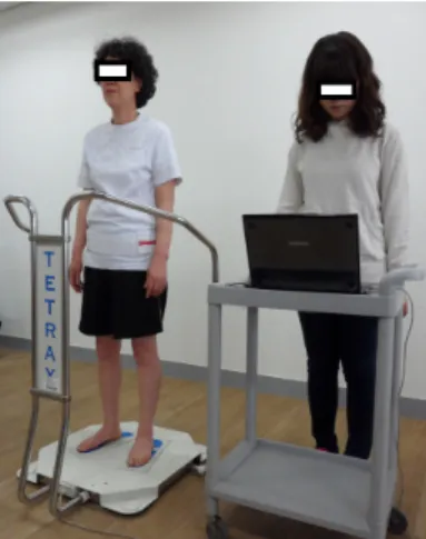 Fig. 1. Application of a non-elastic fixation belt