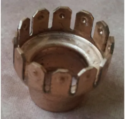 Fig. 2. Thickness measurement according to shape