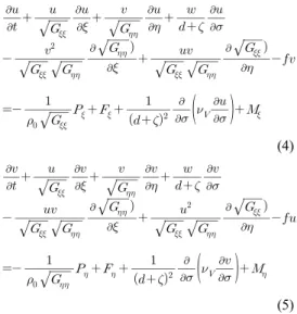 Table 1.  Boundary conditions