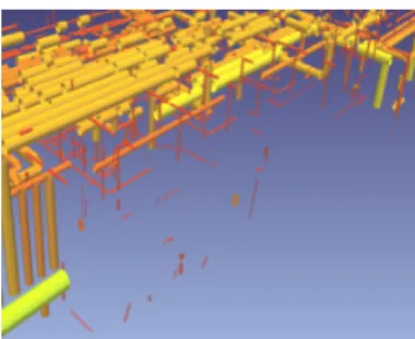 Fig. 2. Automatic modeling of pipe