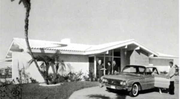 Fig.  4.  Bird  Key  Development,1960.(1950s'  Massive  residence  Development  sample)