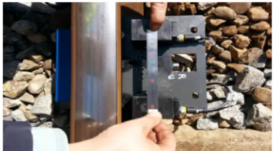 Fig. 12. Distance of proximity sensor