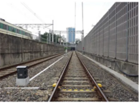 Fig. 14. Installation axle counter sensor