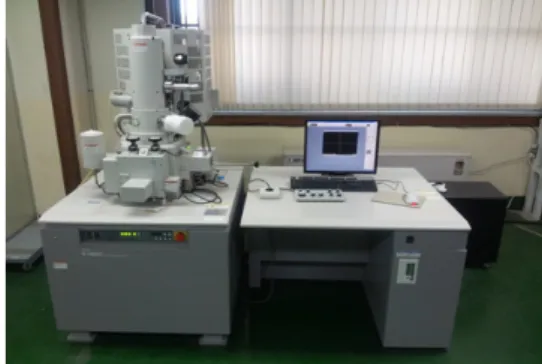 Table 1. Scanning electron microscope specification