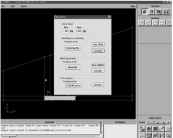 Fig. 4 Mesh generation using developed tool 