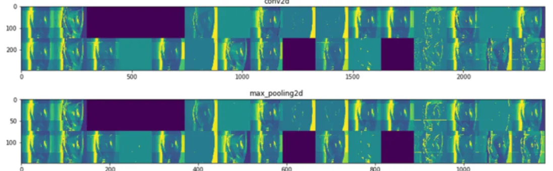 Fig.  9  Activation  channels  passing  the  first  convolution  and  pooling  layer