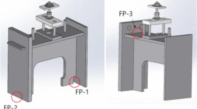 Fig.  12과  Table  2에서는  구조강도  평가  결과를  나타내고  있 다. 결과적으로 체어와 내부선각판이 만나는 모서리에서 가장 큰  응력이  발견되었으며,  Table  2와  같이  최대  등가응력이  250.6  MPa이  계산되어  허용응력  351.9  MPa에  대해  만족하는  결과를  보였다