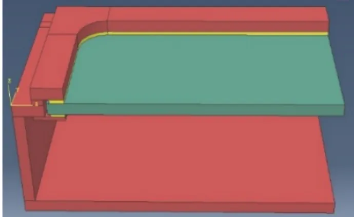 Fig.  13  FE  model  for  experimental  specimen