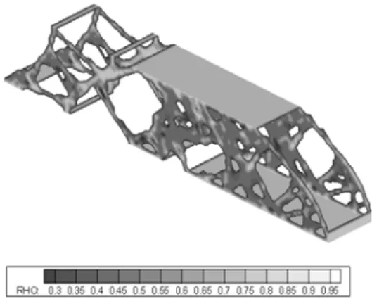 Fig. 10 3D topology Optimized HPV frame 