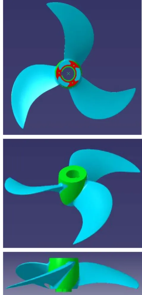 Fig.  7  Blades  produced  by  Glass/Epoxy  composite  materials