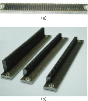 Fig.  4  Shapes  of  vertical  blades;  (a)  H390  ×  C1600 × Z520), (b) Height variation