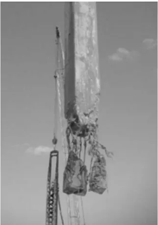 Fig. 9. Break in pile end (Linkins and Rausche, 2014)