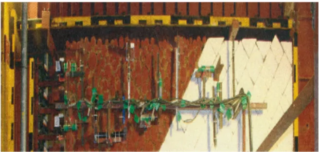Fig. 2. Settlement gauge at ground surface