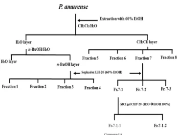Table 1. Recipe of essence with ethanol extracts from  P. amurense Ingredient 