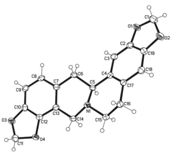 Fig. 2. ORTEP view of compound 2.