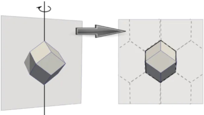 Fig. 3. Schematic example of simulation of corrosion progress; Corrosion is progressed from (a) to (c)