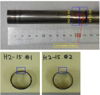 Fig.  2.  Specimens  for  defective  length  measurement.